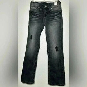 True Religion Jeans Kids Size 7 For Girls Or‎ Boys Black Gray